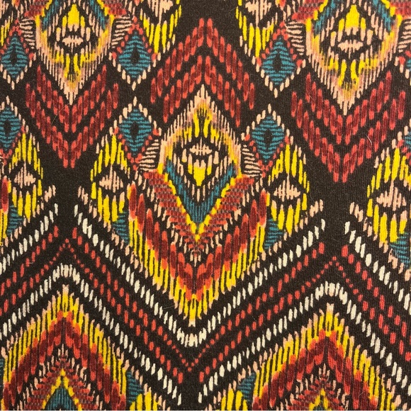 Women's Bohemian Style Tribal Pattern Dress - Picture 7 of 7